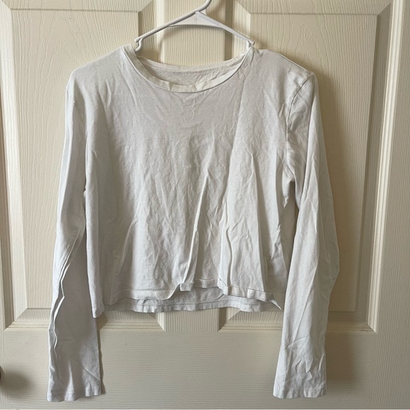 wild fable Tops - Wild Fable white long sleeve